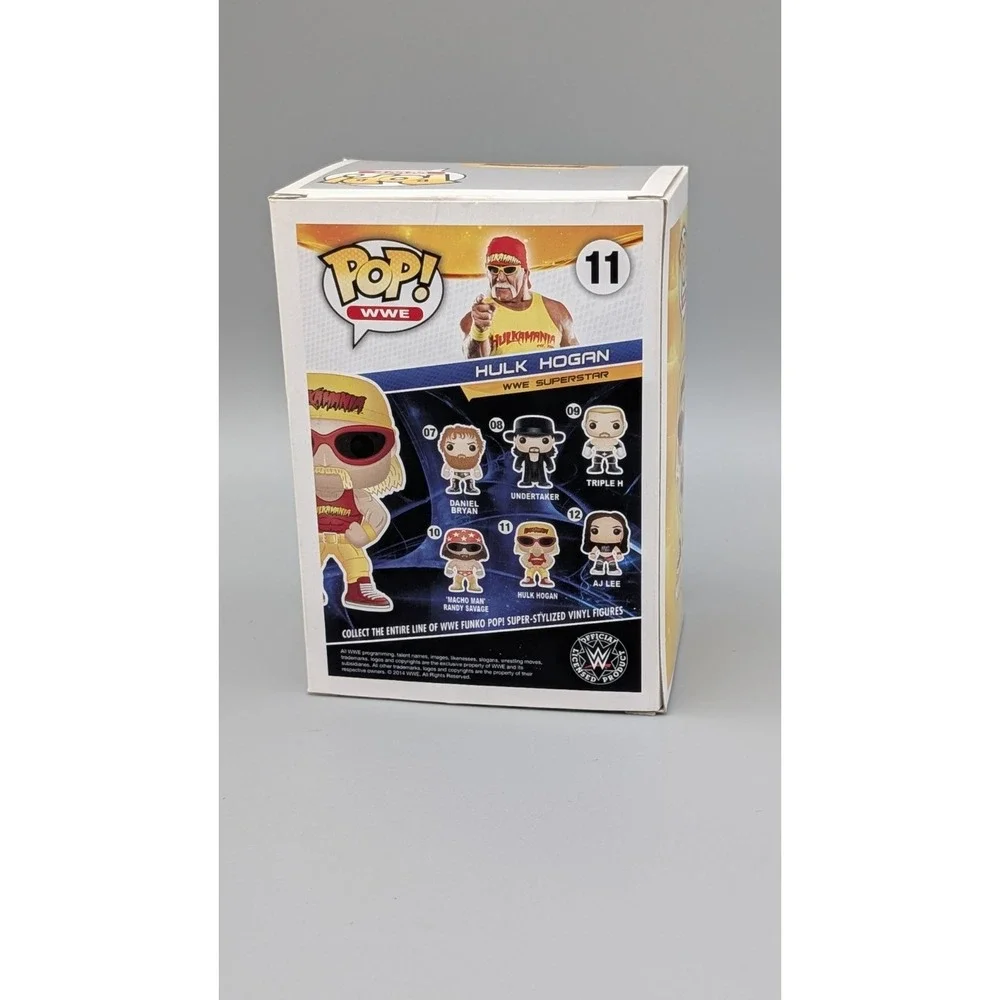 WWE Hulk Hogan Funko Pop Vinyl Figure #11 Hologram‎ Box Wrestling